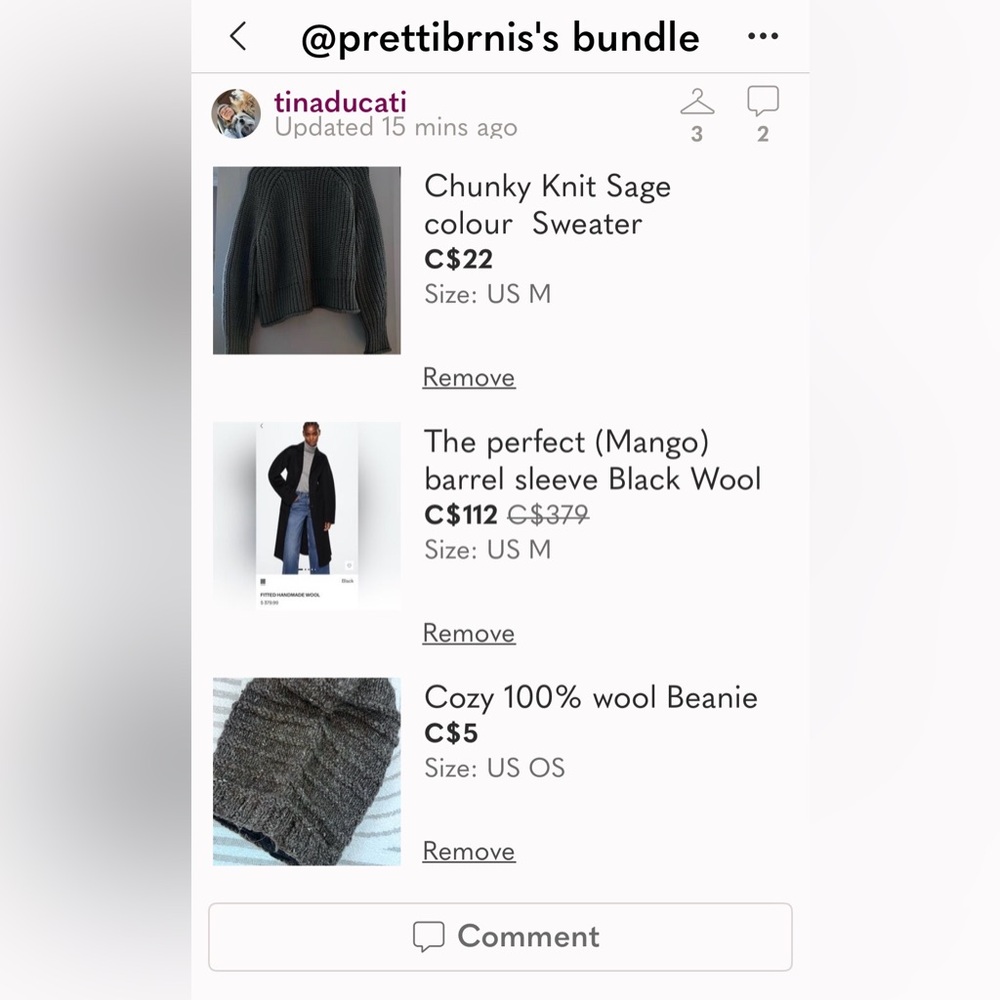 Bundle for prettibrnis